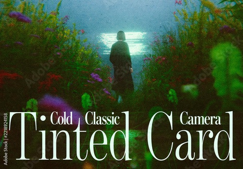Tinted Cold Card Photo Effect