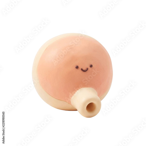 Cute Cartoonish Breast Milk Pump Object - Medical  Healthcare Art