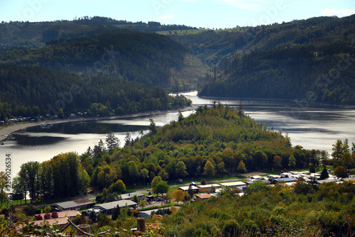 Portenschmiede Nature Recreation Area on Saale river, Thuringian Slate Mountains and Upper Saale Nature Park in Thuringia, Germany