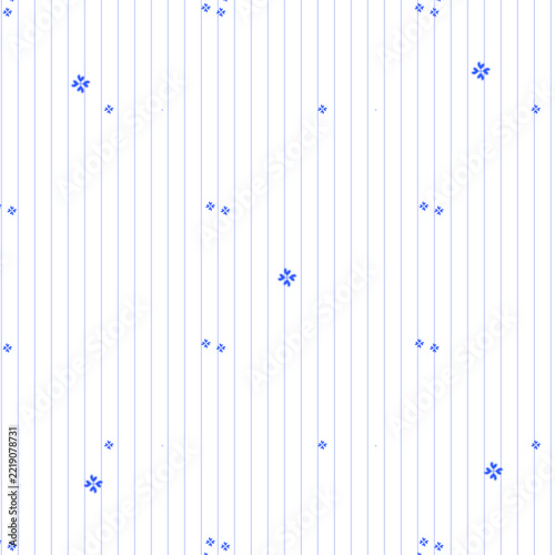 seamless pattern with flowers