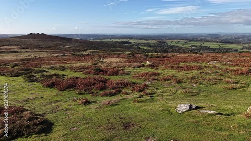 Sunny Dartmoor in October