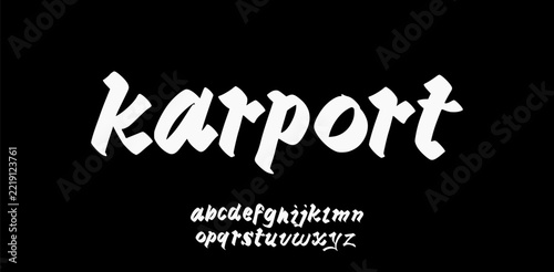 Modern Bold Font. Regular Italic Number Typography urban style alphabet fonts for fashion, sport, technology, digital, movie, logo design, vector illustration