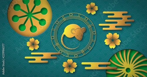 Chinese New Year Animation with Alpha Channel