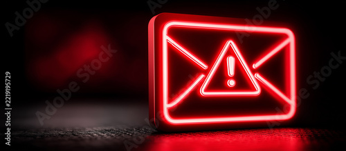 red email icon symbol