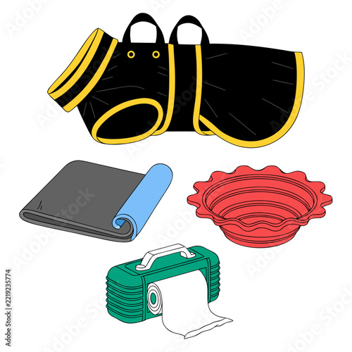 vector illustration of a black and white usb drive