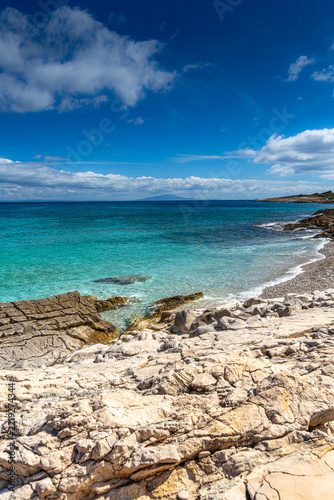 Croatia, Istria, view of coast near Liznjan