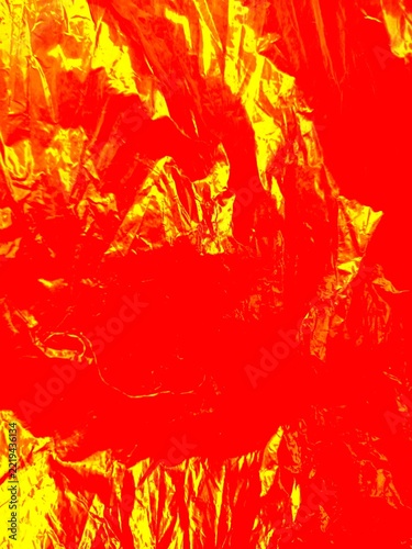 Red Orange Fiery Grunge Texture With Abstract Details