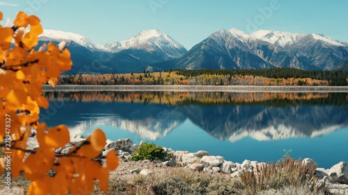 Fall Autumn In Colorado Rocky Mountains