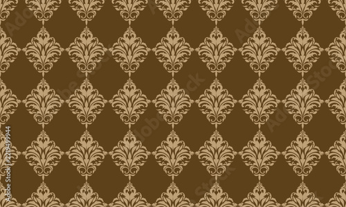 seamless damask pattern