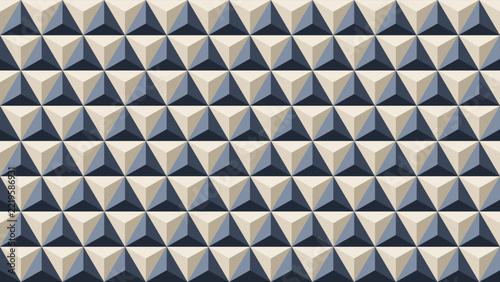 Japanese Uroko triangle scale seamless pattern, slate gray traditional faceted triangle scales background for textile, kimono print, wallpaper and packaging