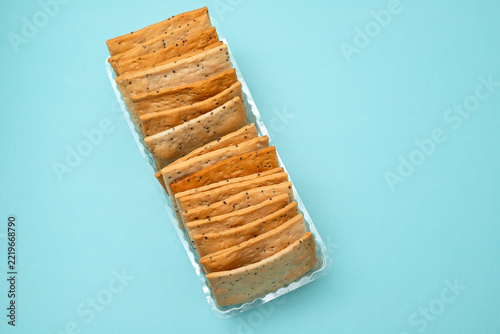 Savory Cookies with Chia Seeds