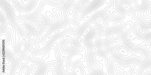 Abstract topographic map contour line background pattern with topography elevation seamless abstract monochrome geometry cartography landscape background geographic structure minimalism