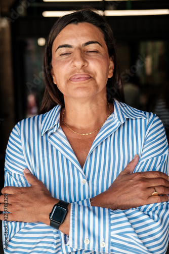 Photography Woman embracing self-love and inner peace outdoors