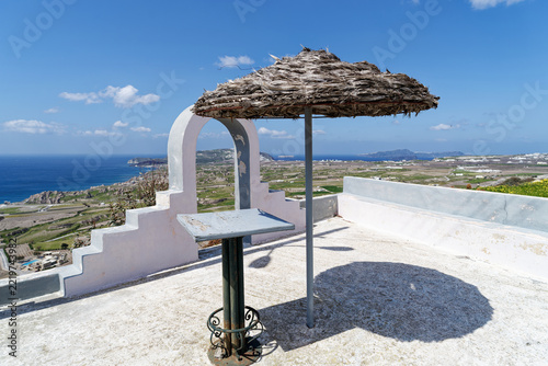 Santorin - Aussichtspunkt bei Perissa
