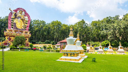 The Mindrolling Monastery, also known as the Buddha Temple, is a major Tibetan Buddhist center located in Clement Town, Dehradun