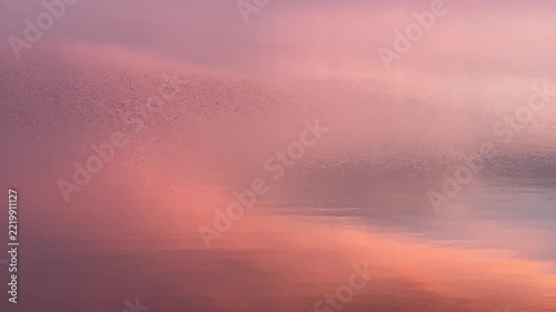 cloud, sky, sun, blue, color, red, beautiful, morning, orange, sea