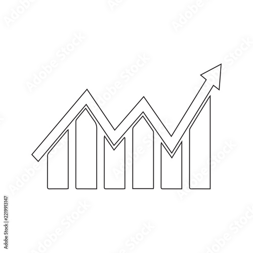 Business Growth Chart Icon