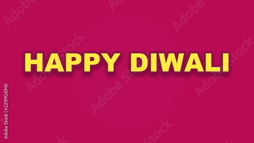 Happy Diwali Celebration with Firecracker and Light.