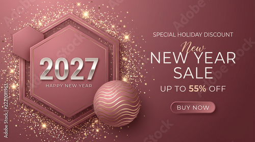 happy new year 2027 up to 55% off background