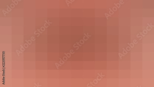Obraz na plátně Minimalist digital pixel art background with soft terracotta and dusty rose colo