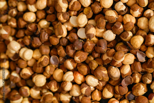 Roasted chana Closeup Photo, bhuna chana