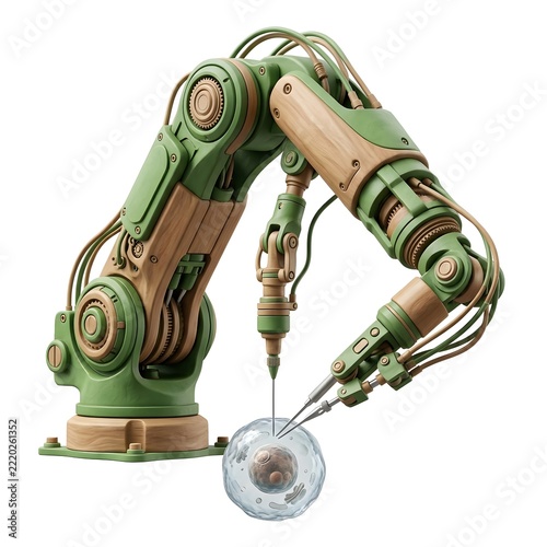 3D Clay Robotic Surgical Tool with Eco Tones