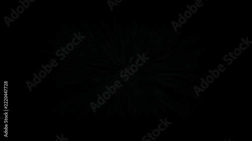 Abstract hyperspace warp speed effect, futuristic light streaks tunnel background, cinematic sci-fi motion travel animation
