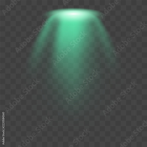Abstract Green Teal Light Haze Effect Background for Atmospheric Designs