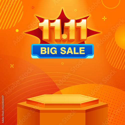 Discount sale promotion event banner template