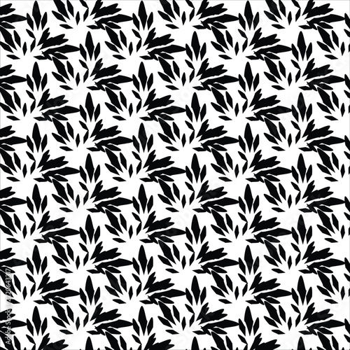 Black and White Organic Leaf Shape Background.. Perfect for wallpapers, textiles, packaging, stationery, surface pattern design, and contemporary decorative backgrounds.