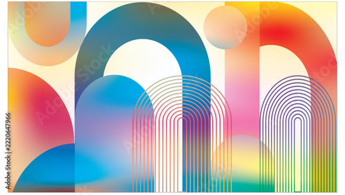 Geometric shape of art ESIGN 35332.eps