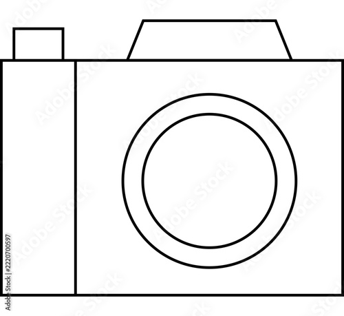 Camera Icon Outline