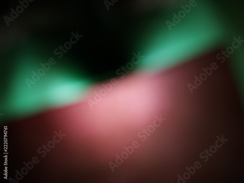 Una toma de cerca de un fondo abstracto de varios colores con un degradado ligero desenfocado
