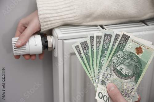 Apartment radiator, central heating costs, setting the thermostat