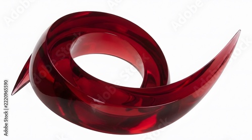 Ruby Resin Helix