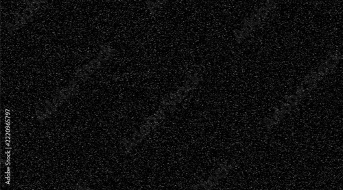 Black Grunge Texture Background with Fine White Scratches and Distressed Vintage Noise Pattern Grain