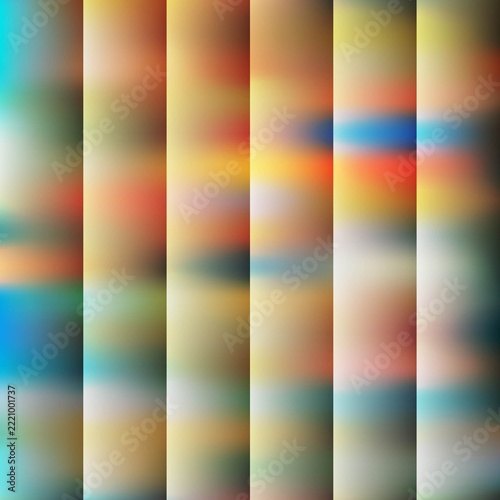 Vertical abstract background with blended pastel colors and soft pixelated texture
