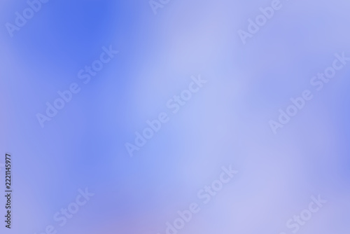 Light Blue And Periwinkle Abstract Blurred Background