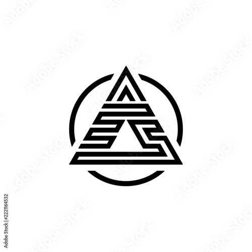 EAS E A  S Letter Logo Design. Creative Icon Modern Letters Vector Logo.