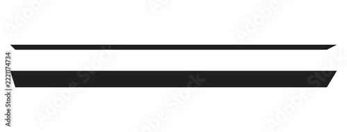 Black Straight Line Vector Set, Minimalist Borders, Underlines, Pencil Strokes and Horizontal Divider Elements for Graphic Design.eps