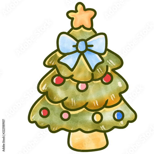 Illustration christmas tree