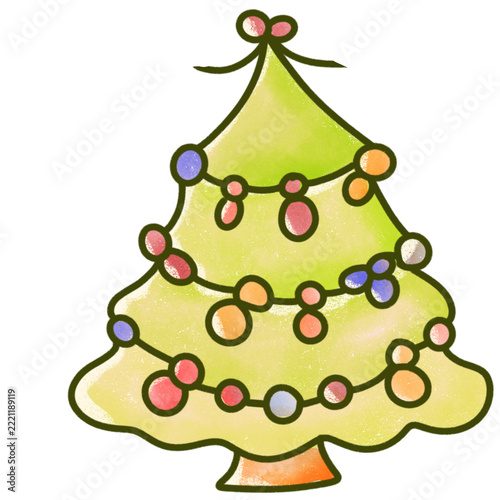 christmas tree cookie