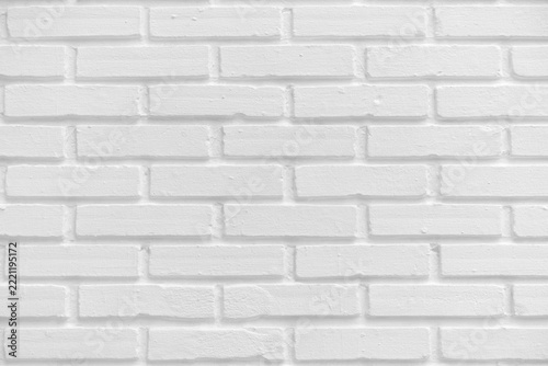 Vintage white brick wall with rough cement texture, retro grunge background and industrial masonry brickwork pattern, ideal for bright architecture, interior clean design, construction and renovation.