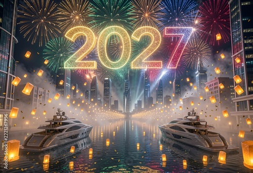 new year 2027 fireworks