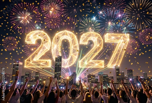 new year 2027 fireworks