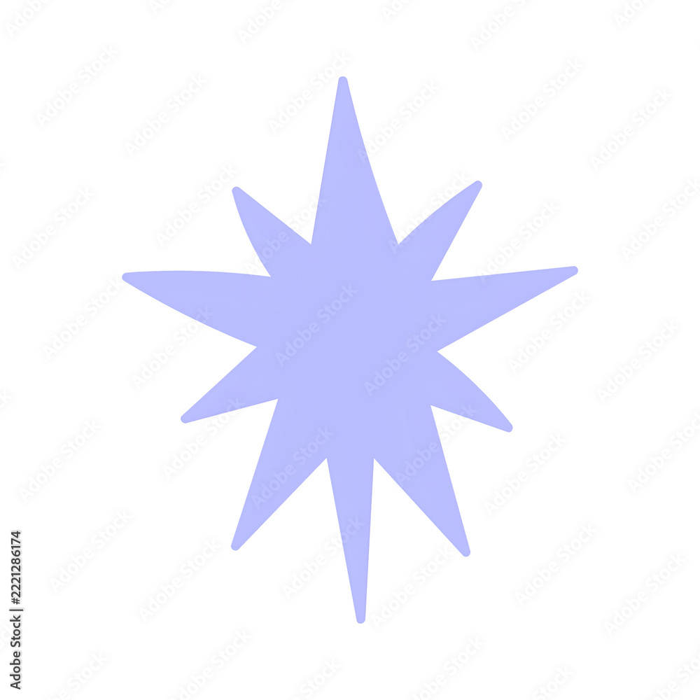 Fototapeta premium WINTER TWINKLE ILLUSTRATION