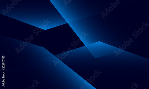 Abstract blue geometric background. Simple background for wallpapers, templates, backdrops, flyers and covers.