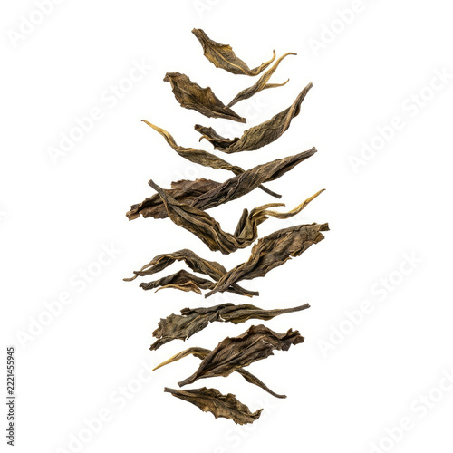 Dried tea leaves offer healthy, natural, and calm beverage