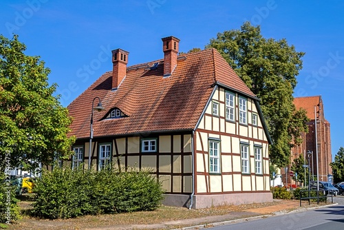 bad wilsnack, deutschland - altes rathaus 