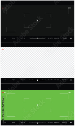 Camera user interface overlay template 0001